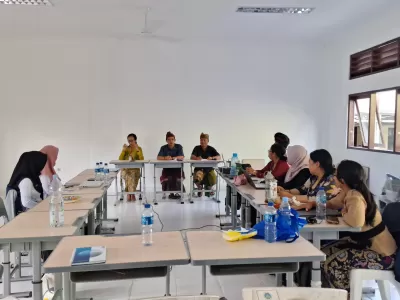 Kunjungan  pengawas ke SMAN 12 Denpasar