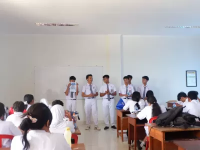Kampanye Calon Ketua Osis Masa Bhakti 2024/2025